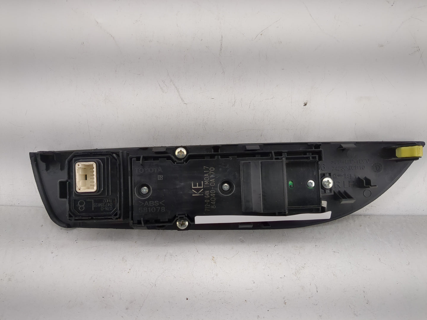 2025 Toyota Corolla Master Power Window Switch Replacement Driver Side Left P/N:84040-0A170 Fits OEM Used Auto Parts - Oemus