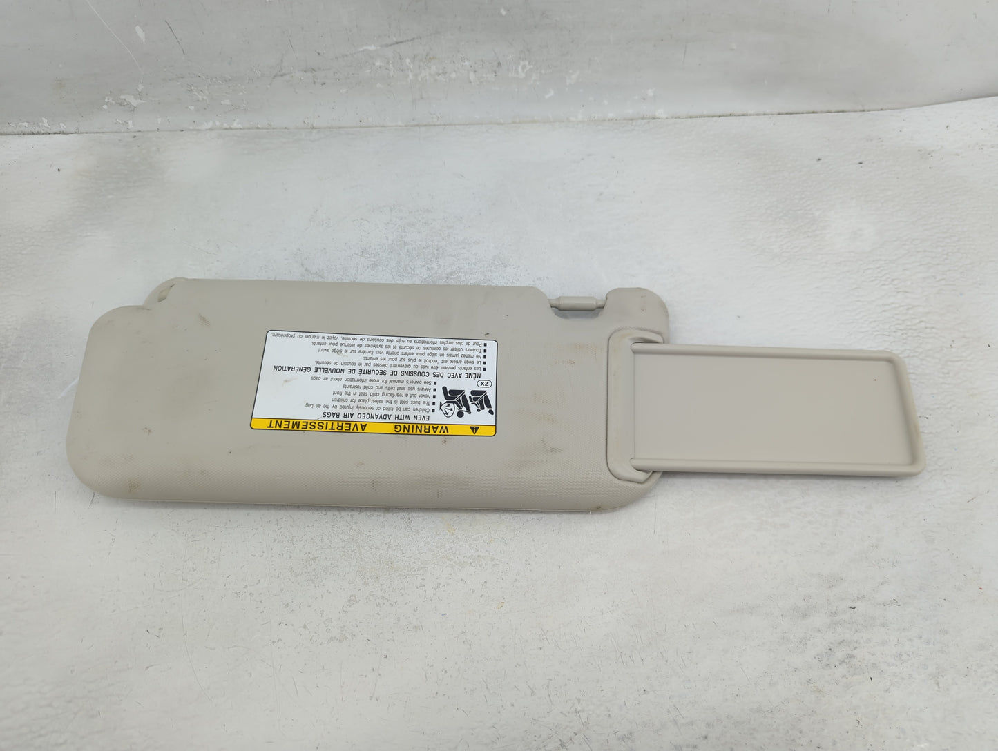 2025 Toyota Corolla Sun Visor Shade Replacement Passenger Right Mirror Fits OEM Used Auto Parts - Oemusedautoparts1.com
