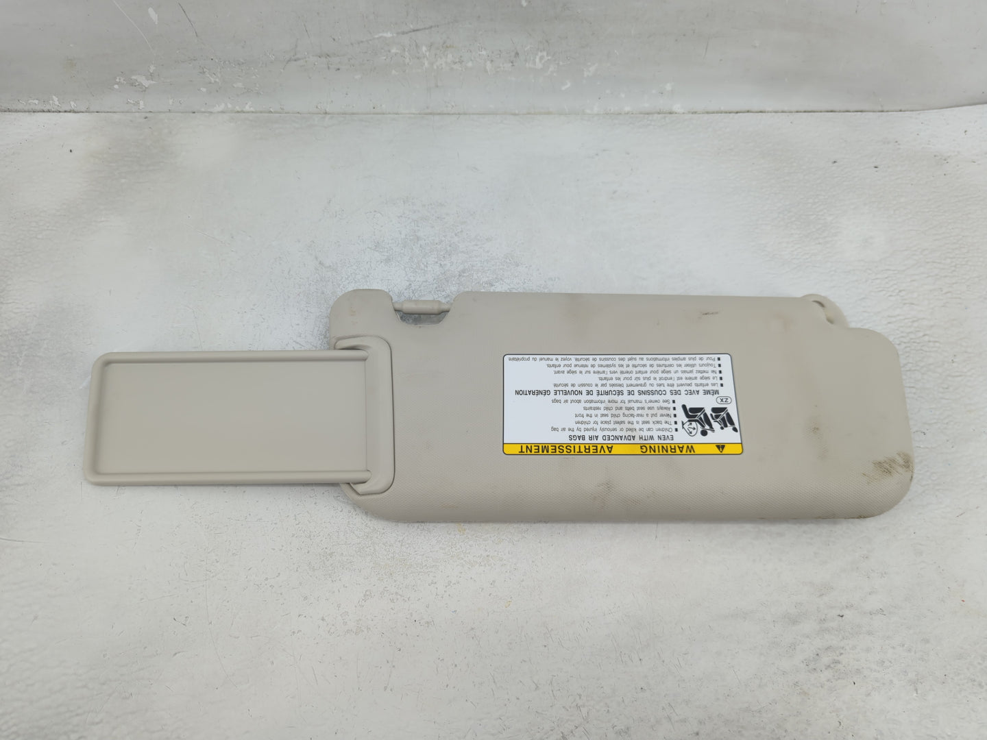 2025 Toyota Corolla Sun Visor Shade Replacement Driver Left Mirror Fits OEM Used Auto Parts - Oemusedautoparts1.com