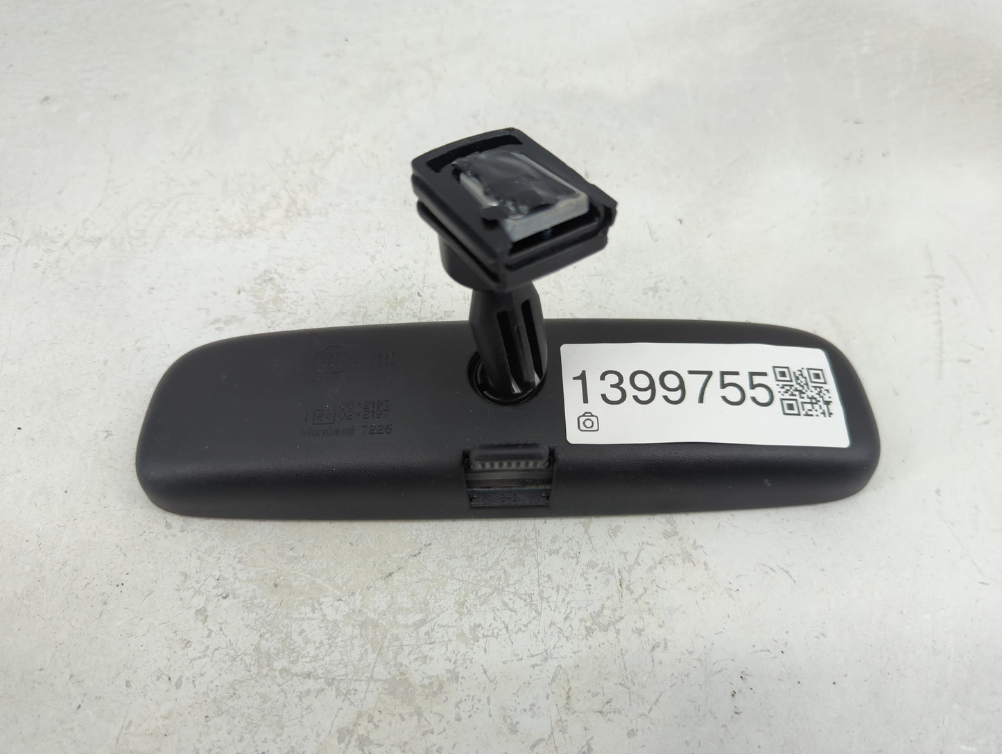 2017-2022 Toyota Corolla Interior Rear View Mirror Replacement OEM Fits Fits 2016 2017 2018 2019 2020 2021 2022 OEM Used Aut