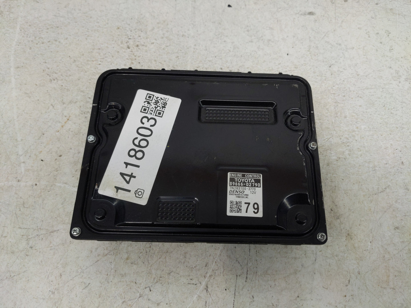 2025 Toyota Corolla PCM Engine Control Computer ECU ECM PCU OEM P/N:89666-02790 Fits OEM Used Auto Parts - Oemusedautoparts1