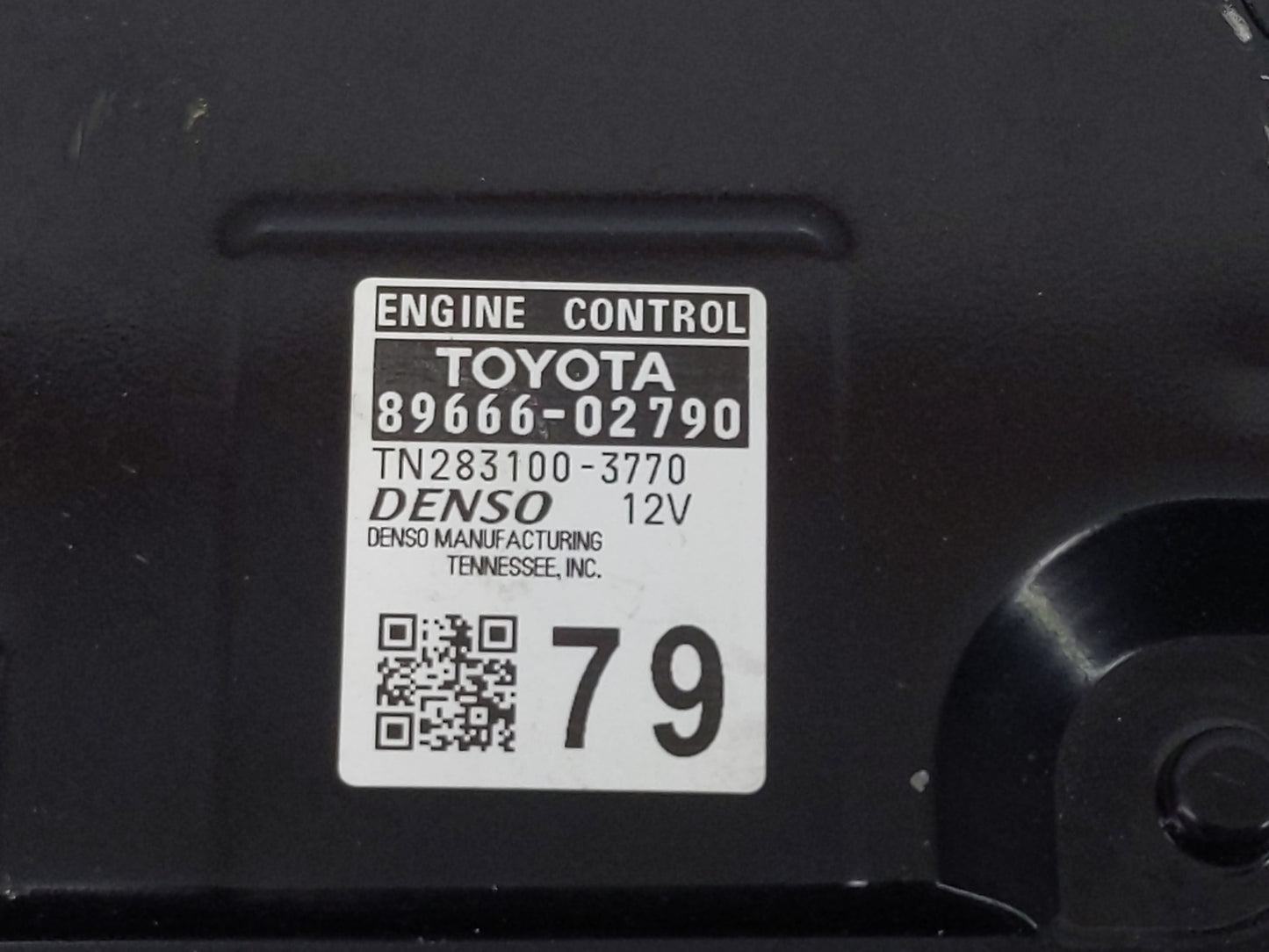 2025 Toyota Corolla PCM Engine Control Computer ECU ECM PCU OEM P/N:89666-02790 Fits OEM Used Auto Parts - Oemusedautoparts1