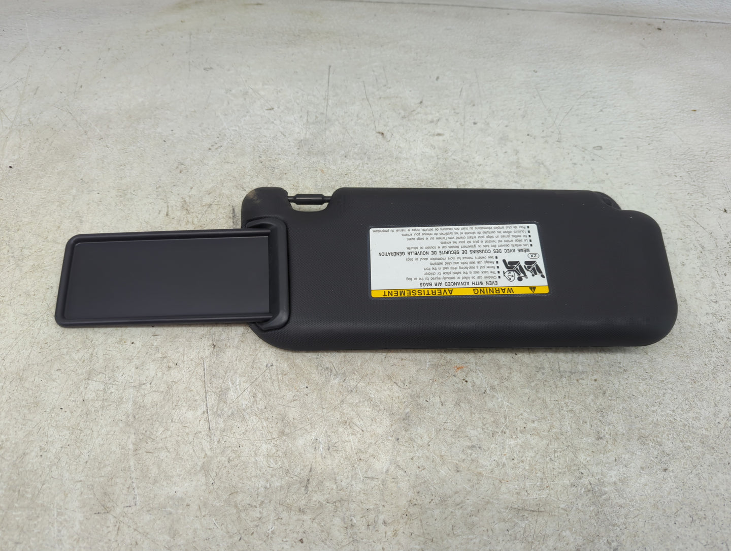 2019-2022 Toyota Corolla Sun Visor Shade Replacement Driver Left Mirror Fits Fits 2019 2020 2021 2022 OEM Used Auto Parts - 
