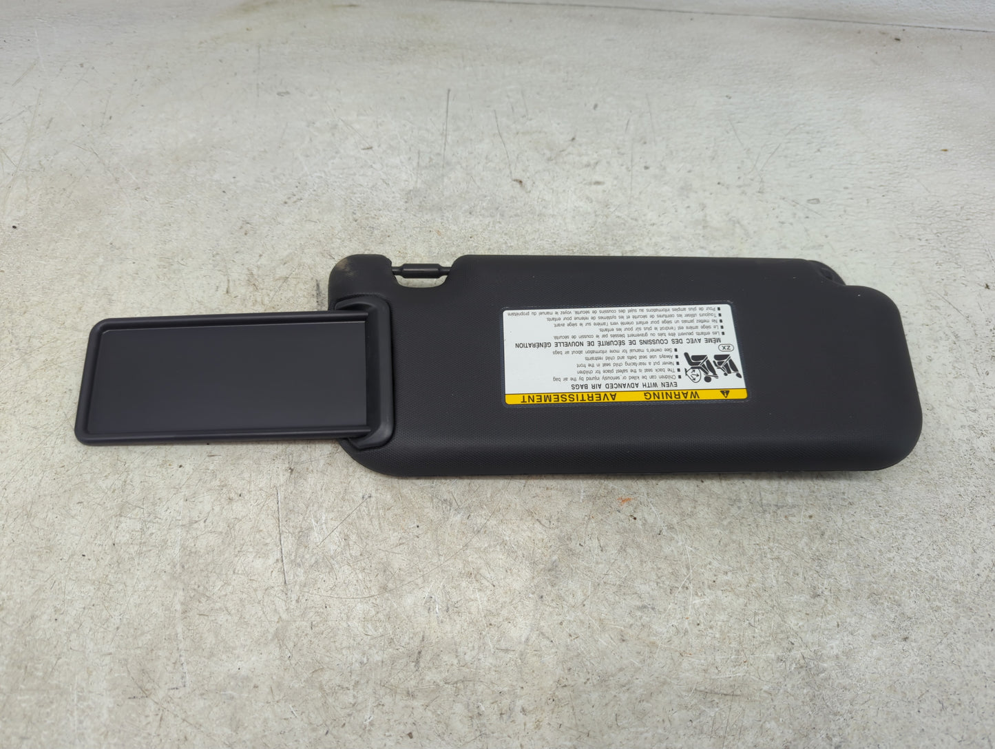 2019-2022 Toyota Corolla Sun Visor Shade Replacement Driver Left Mirror Fits Fits 2019 2020 2021 2022 OEM Used Auto Parts - 