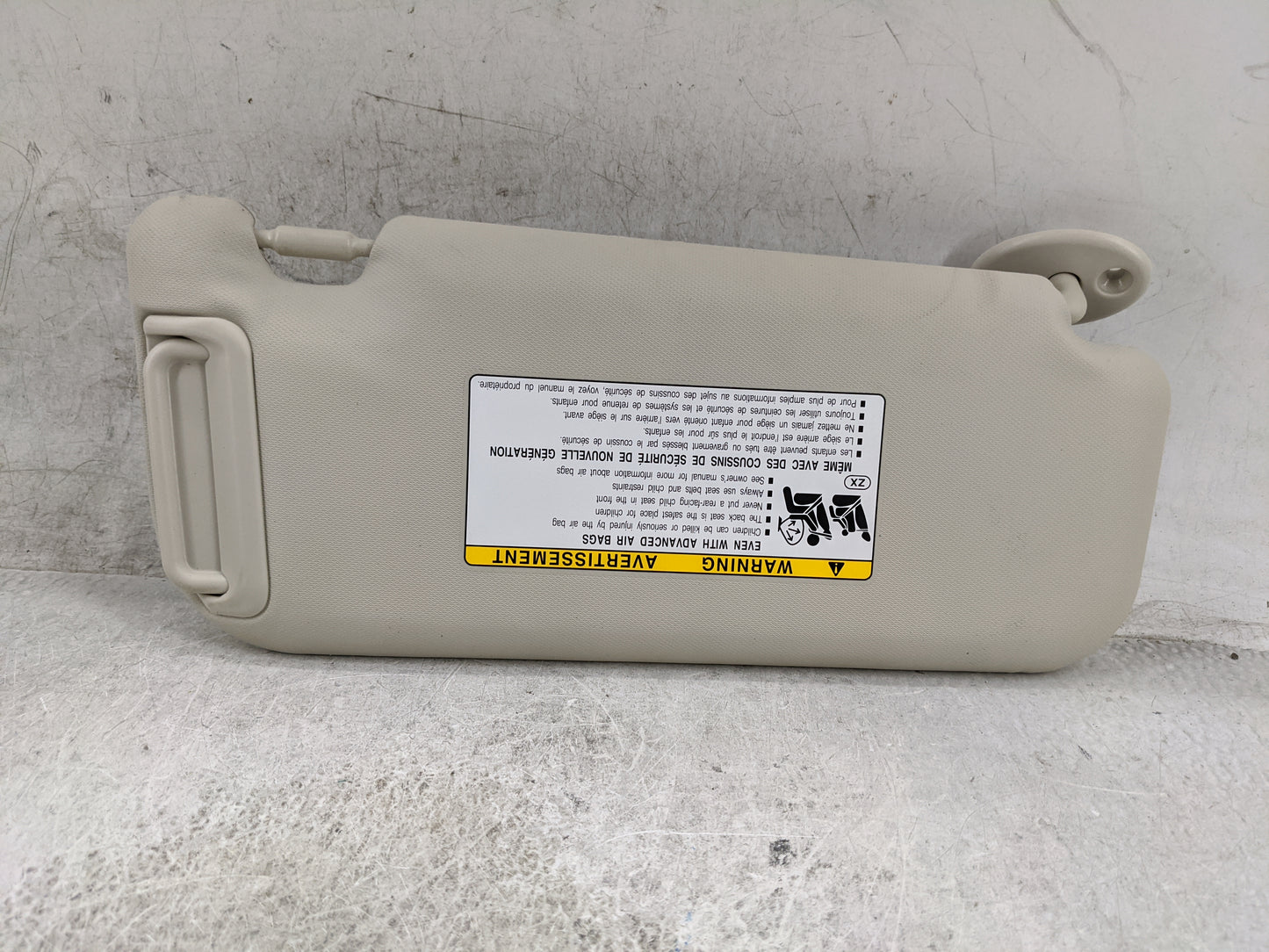 2025 Toyota Corolla Sun Visor Shade Replacement Driver Left Mirror Fits OEM Used Auto Parts - Oemusedautoparts1.com