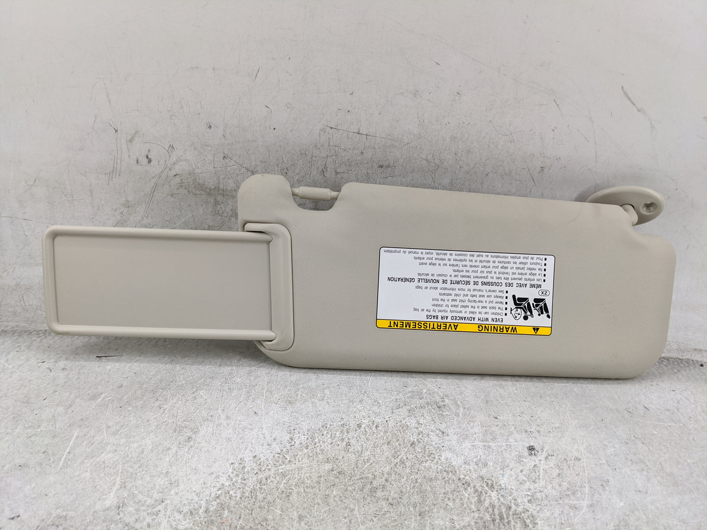 2025 Toyota Corolla Sun Visor Shade Replacement Driver Left Mirror Fits OEM Used Auto Parts - Oemusedautoparts1.com