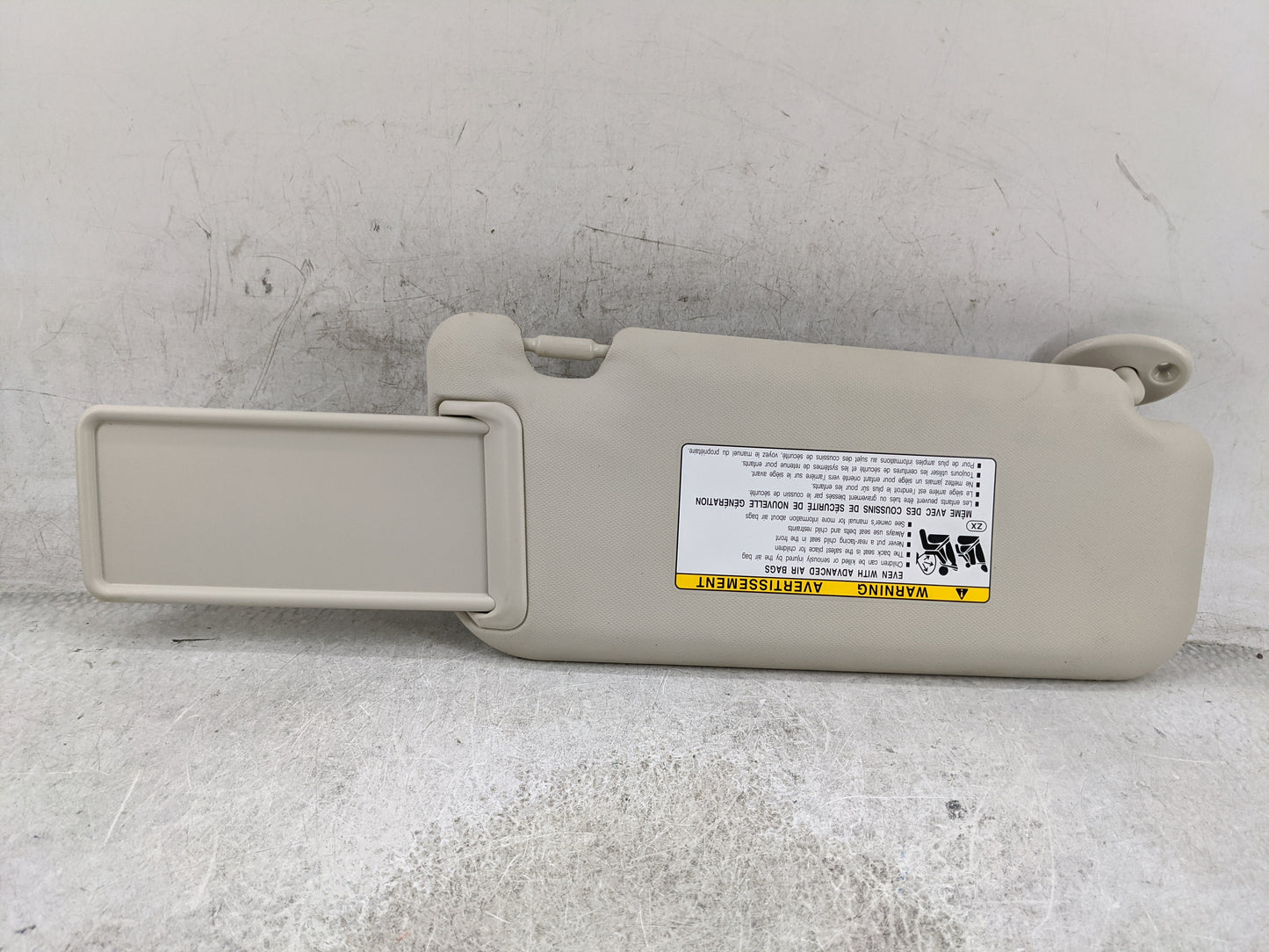 2025 Toyota Corolla Sun Visor Shade Replacement Driver Left Mirror Fits OEM Used Auto Parts - Oemusedautoparts1.com