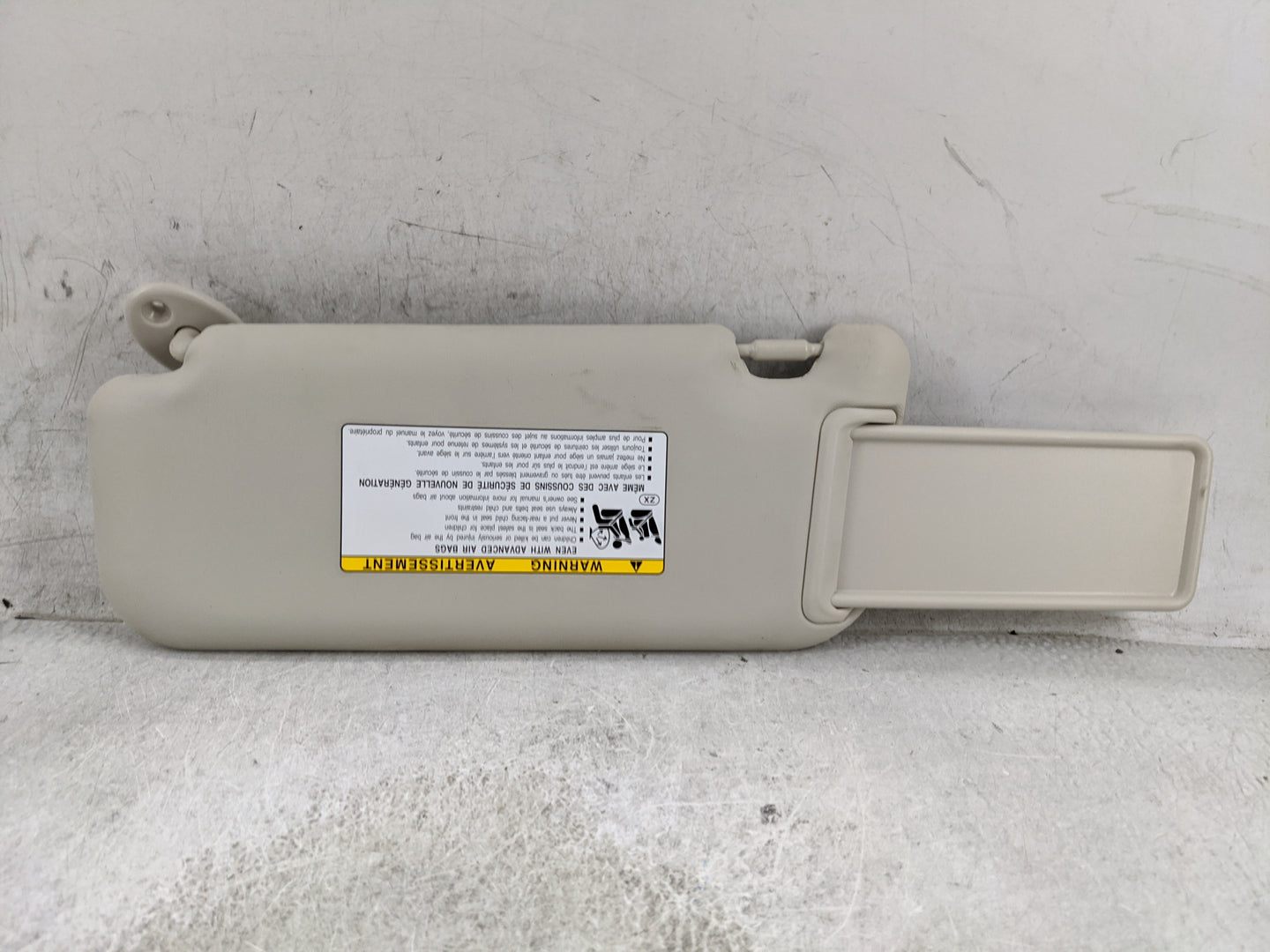 2025 Toyota Corolla Sun Visor Shade Replacement Passenger Right Mirror Fits OEM Used Auto Parts - Oemusedautoparts1.com