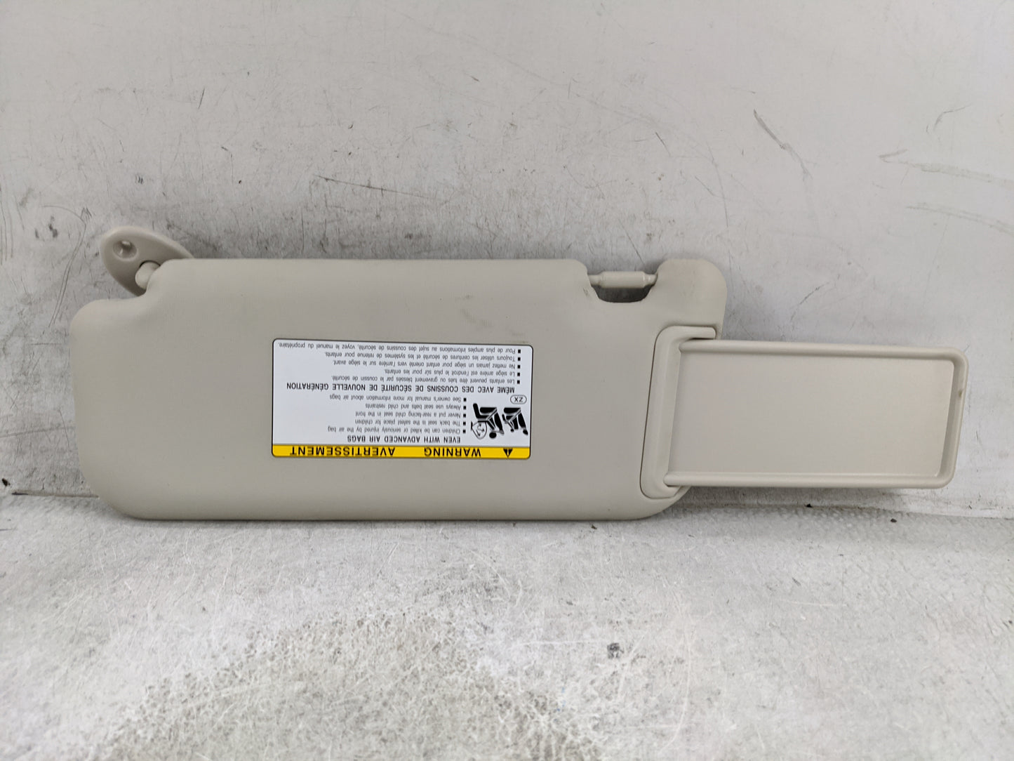 2025 Toyota Corolla Sun Visor Shade Replacement Passenger Right Mirror Fits OEM Used Auto Parts - Oemusedautoparts1.com