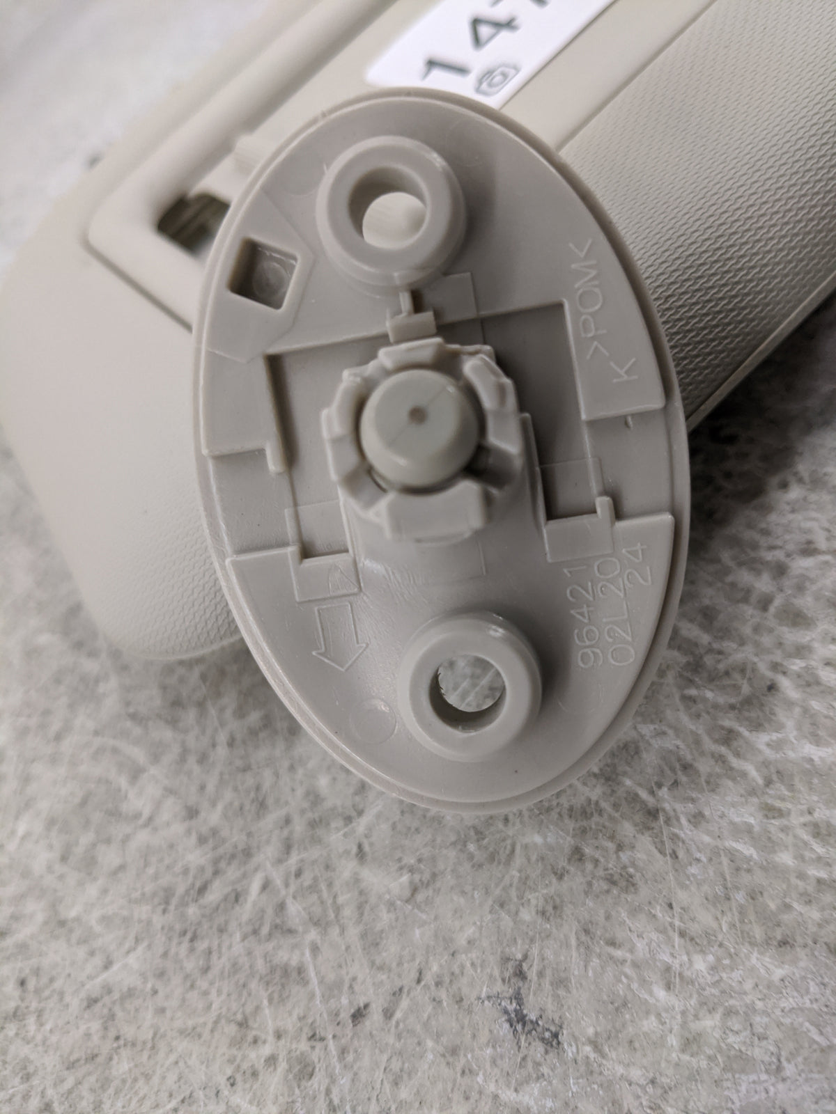 2022 Toyota Corolla Sun Visor Shade Replacement Passenger Right Mirror Fits OEM Used Auto Parts - Oemusedautoparts1.com