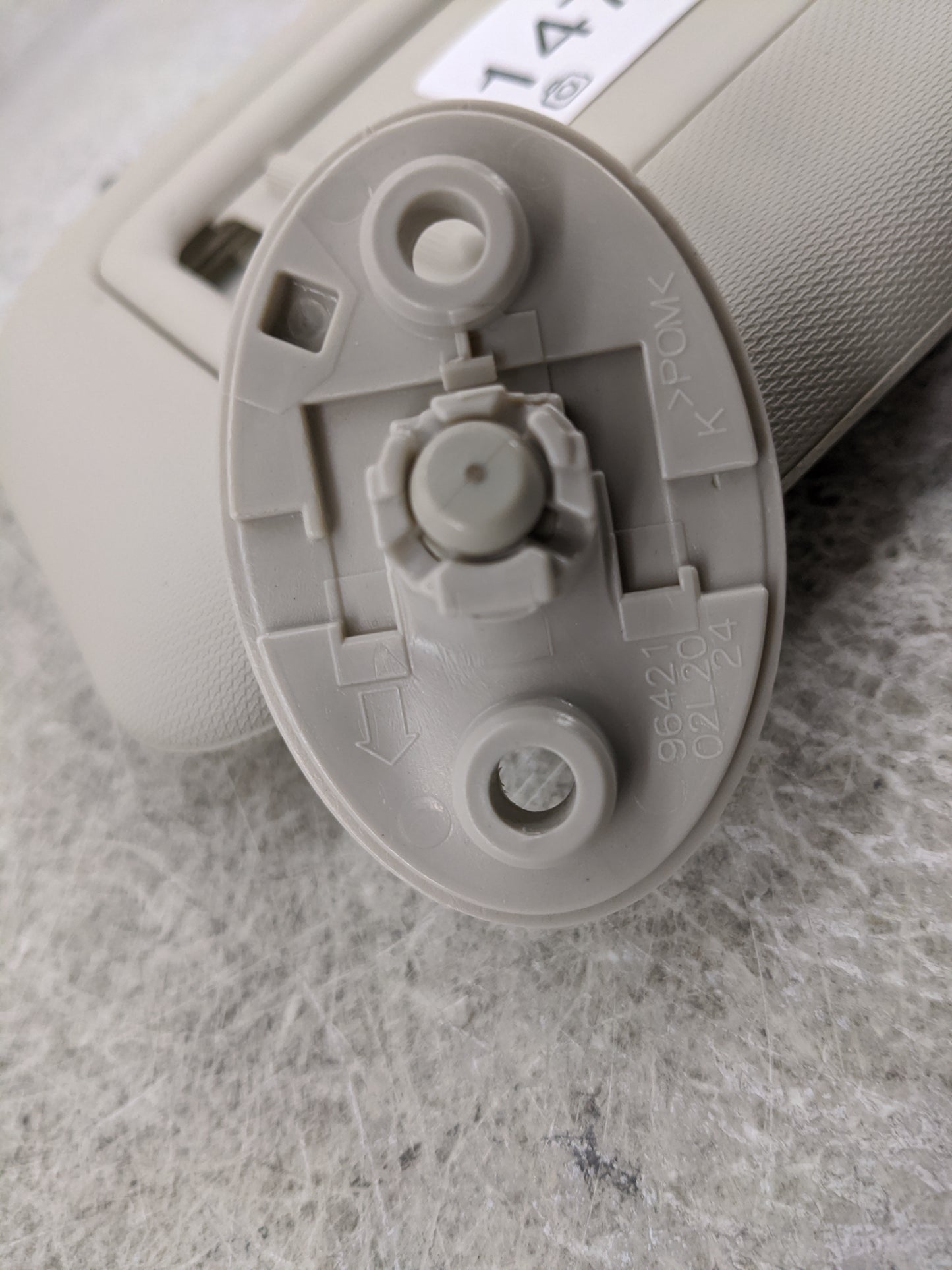 2025 Toyota Corolla Sun Visor Shade Replacement Passenger Right Mirror Fits OEM Used Auto Parts - Oemusedautoparts1.com