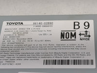 2025 Toyota Corolla Radio AM FM Cd Player Receiver Replacement P/N:86140-02B90 114000-846A4101, BABTN0023A Fits OEM Used Aut