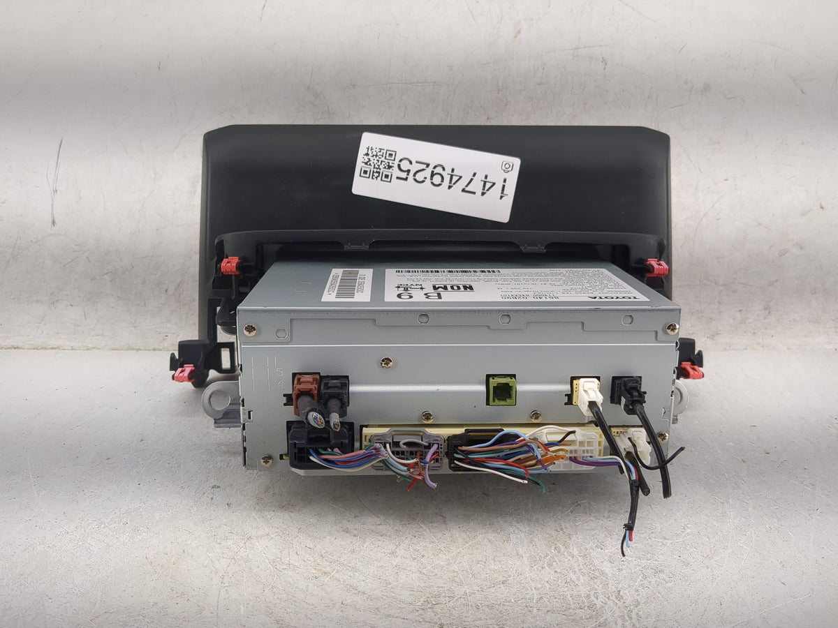 2025 Toyota Corolla Radio AM FM Cd Player Receiver Replacement P/N:86140-02B90 114000-846A4101, BABTN0023A Fits OEM Used Aut