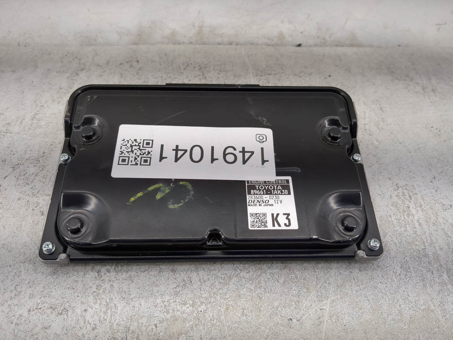 2025 Toyota Corolla PCM Engine Control Computer ECU ECM PCU OEM P/N:89661-1AK30 283600-0230 Fits OEM Used Auto Parts - Oemus