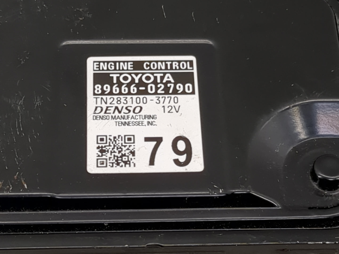 2025 Toyota Corolla PCM Engine Control Computer ECU ECM PCU OEM P/N:89666-02790 TN283100-3770 Fits OEM Used Auto Parts - Oem