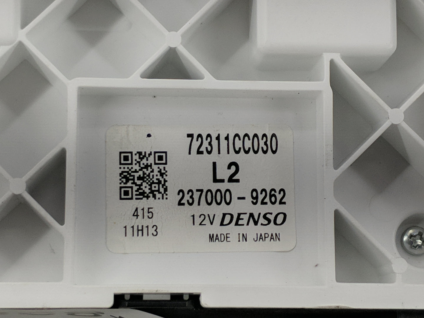 2022 Toyota Gr86 Climate Control Module Temperature AC/Heater Replacement P/N:72311CC030 237000-9262 Fits OEM Used Auto Part