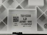 2022 Toyota Gr86 Climate Control Module Temperature AC/Heater Replacement P/N:72311CC030 237000-9262 Fits OEM Used Auto Part