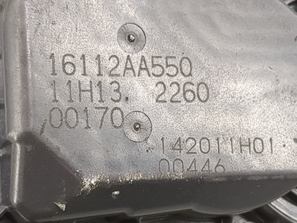 2022 Toyota Gr86 Throttle Body P/N:16112AA550 Fits OEM Used Auto Parts - Oemusedautoparts1.com