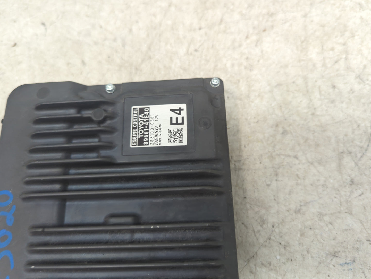 2025 Toyota Prius PCM Engine Control Computer ECU ECM PCU OEM P/N:89661-47E40 2S8100-0561 Fits OEM Used Auto Parts - Oemused