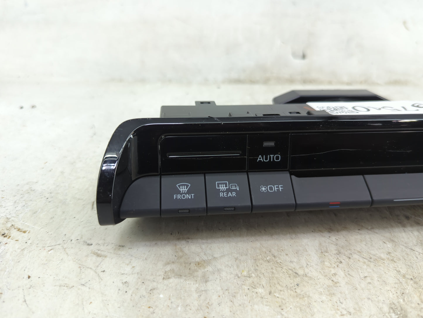 2025 Toyota Prius Climate Control Module Temperature AC/Heater Replacement Fits OEM Used Auto Parts - Oemusedautoparts1.com