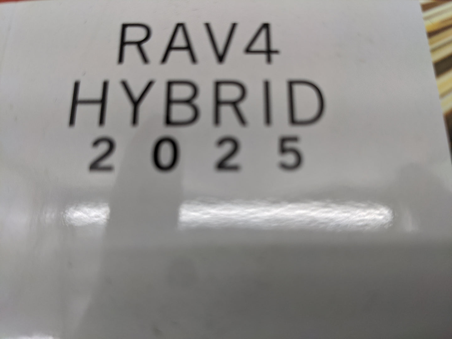 2025 Toyota Rav4 Owners Manual Book Guide OEM Used Auto Parts - Oemusedautoparts1.com