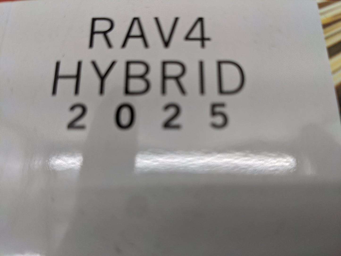 2025 Toyota Rav4 Owners Manual Book Guide OEM Used Auto Parts - Oemusedautoparts1.com