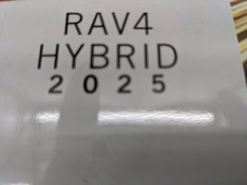 2025 Toyota Rav4 Owners Manual Book Guide OEM Used Auto Parts