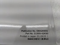 2025 Toyota Rav4 Owners Manual Book Guide OEM Used Auto Parts - Oemusedautoparts1.com