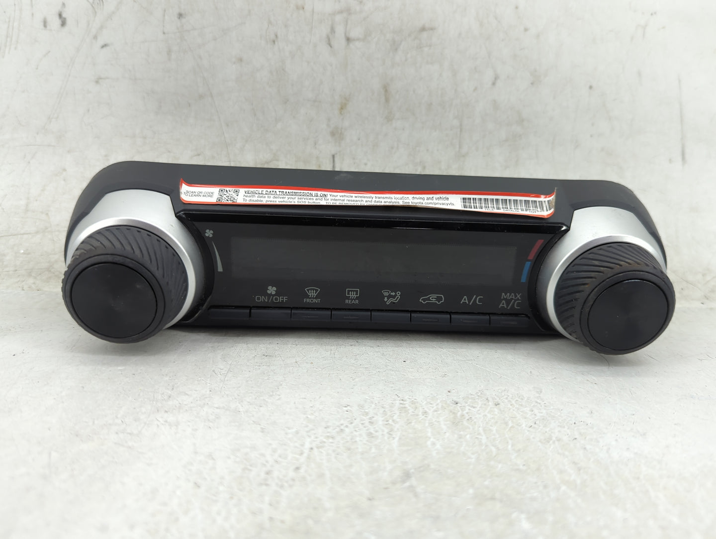 2019-2022 Toyota Rav4 Climate Control Module Temperature AC/Heater Replacement P/N:75K863 75K863-0210 Fits OEM Used Auto Par