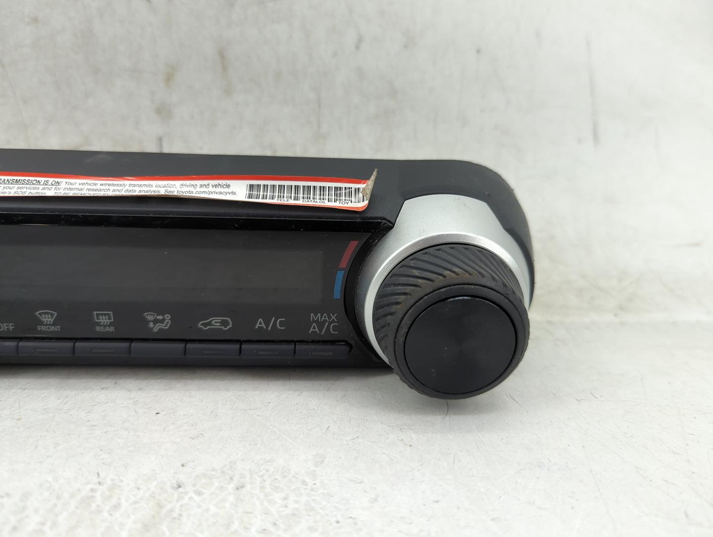 2019-2022 Toyota Rav4 Climate Control Module Temperature AC/Heater Replacement P/N:75K863 75K863-0210 Fits OEM Used Auto Par