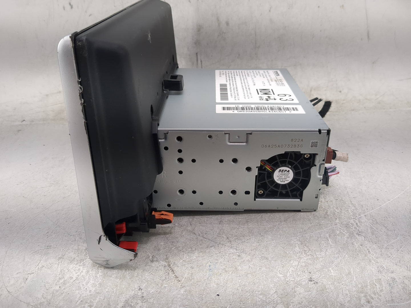 2025 Toyota Rav4 Radio AM FM Cd Player Receiver Replacement P/N:86140-0R630 114000-822A5101 Fits OEM Used Auto Parts - Oemus