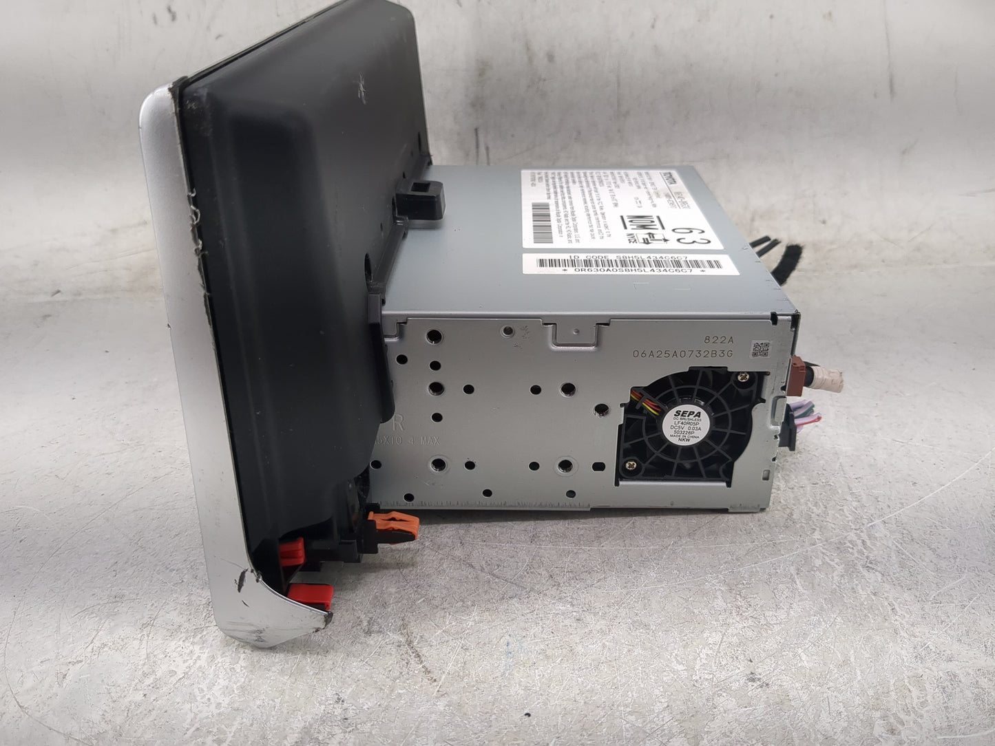 2025 Toyota Rav4 Radio AM FM Cd Player Receiver Replacement P/N:86140-0R630 114000-822A5101 Fits OEM Used Auto Parts - Oemus
