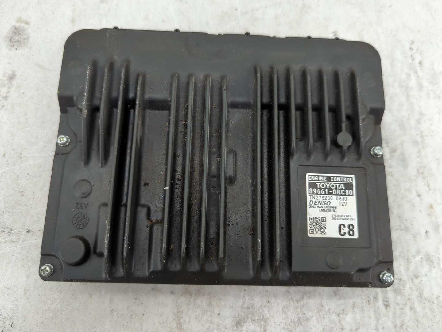 2025 Toyota Rav4 PCM Engine Control Computer ECU ECM PCU OEM P/N:89661-0RC80 TN278200-0830 Fits OEM Used Auto Parts - Oemuse