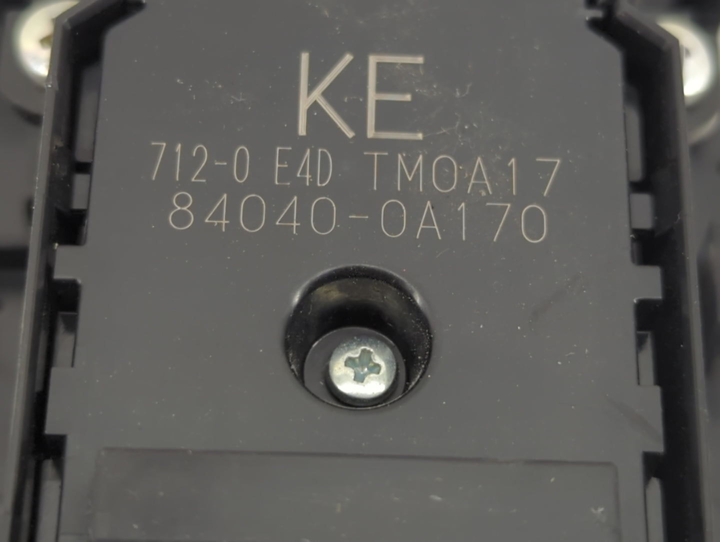 2025 Toyota Rav4 Master Power Window Switch Replacement Driver Side Left P/N:84040-0A170 712-0E4D, TM0A17 Fits OEM Used Auto