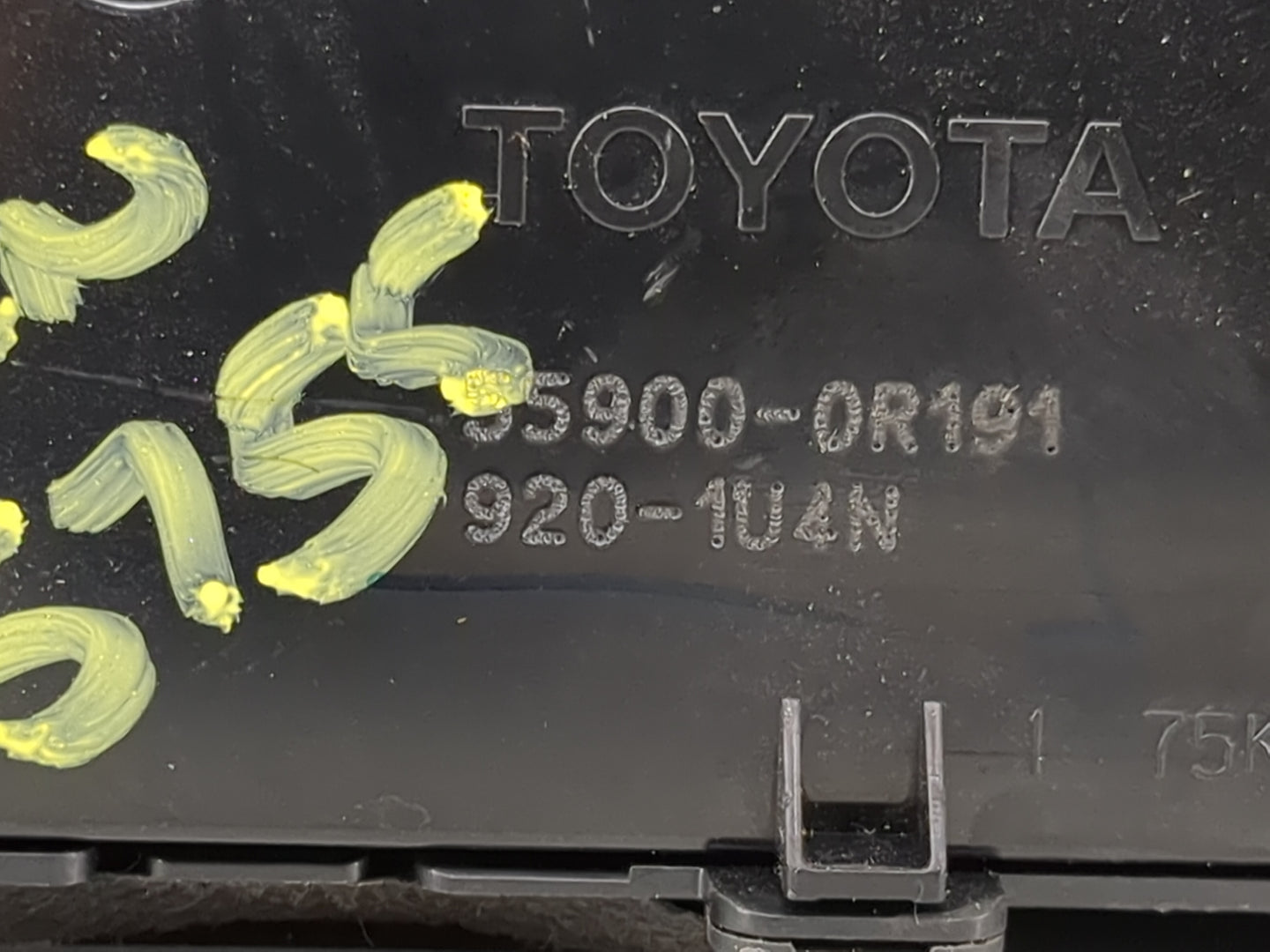 2019-2022 Toyota Rav4 Climate Control Module Temperature AC/Heater Replacement P/N:55900-0R191 920-1U4N Fits OEM Used Auto P