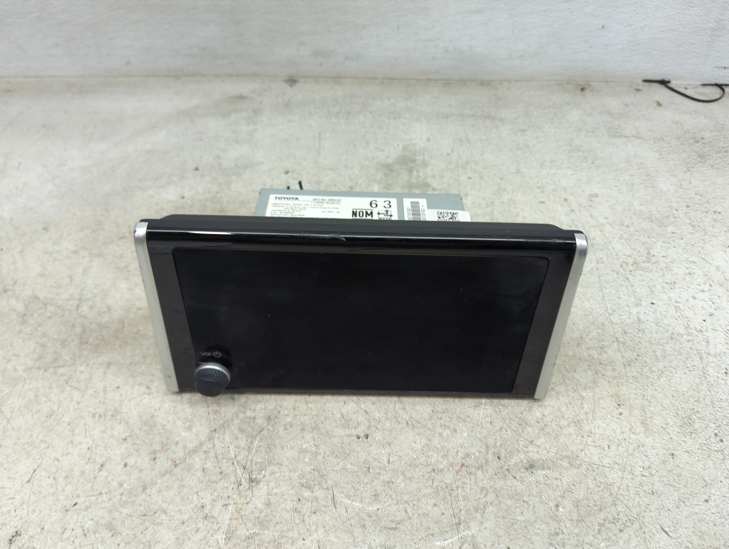 2025 Toyota Rav4 Radio AM FM Cd Player Receiver Replacement P/N:86140-0R630 114000-822A5101, S3HQ5735F507 Fits OEM Used Auto