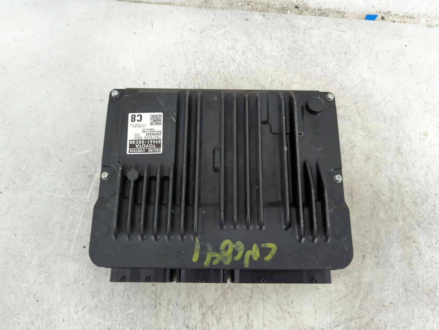 2025 Toyota Rav4 PCM Engine Control Computer ECU ECM PCU OEM P/N:89661-0RC80 TN0782000B80 Fits OEM Used Auto Parts - Oemused