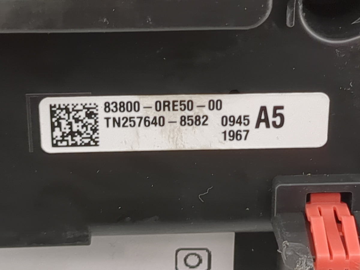 2025 Toyota Rav4 Instrument Cluster Speedometer Gauges P/N:83800-0RE50-00 TN257640-8582 Miles:21K Fits OEM Used Auto Parts -