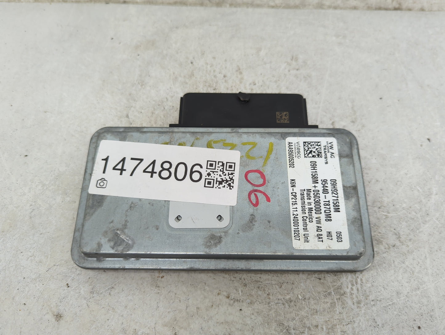 2025 Volkswagen Jetta Transmission Control Module Tcu Tcm - Oemusedautoparts1.com