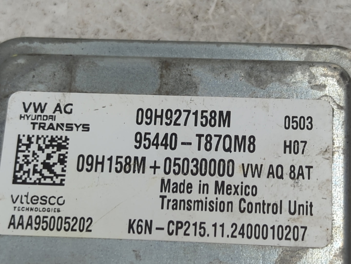 2025 Volkswagen Jetta Transmission Control Module Tcu Tcm - Oemusedautoparts1.com