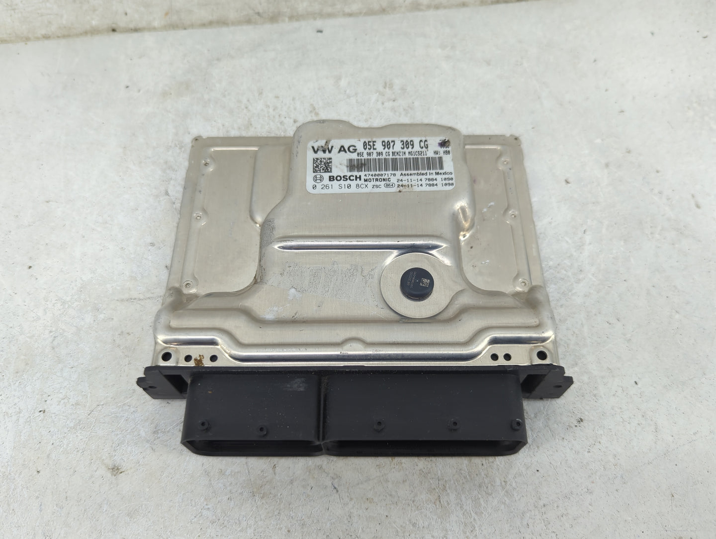 2025 Volkswagen Jetta PCM Engine Control Computer ECU ECM PCU OEM P/N:05E907309CG 0261S108CX Fits OEM Used Auto Parts - Oemu