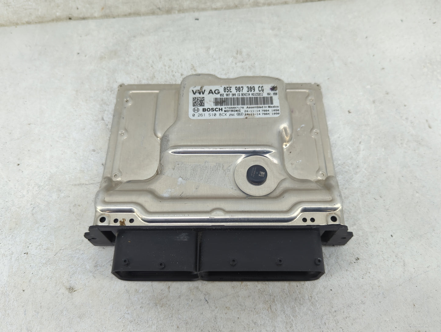 2025 Volkswagen Jetta PCM Engine Control Computer ECU ECM PCU OEM P/N:05E907309CG 0261S108CX Fits OEM Used Auto Parts - Oemu