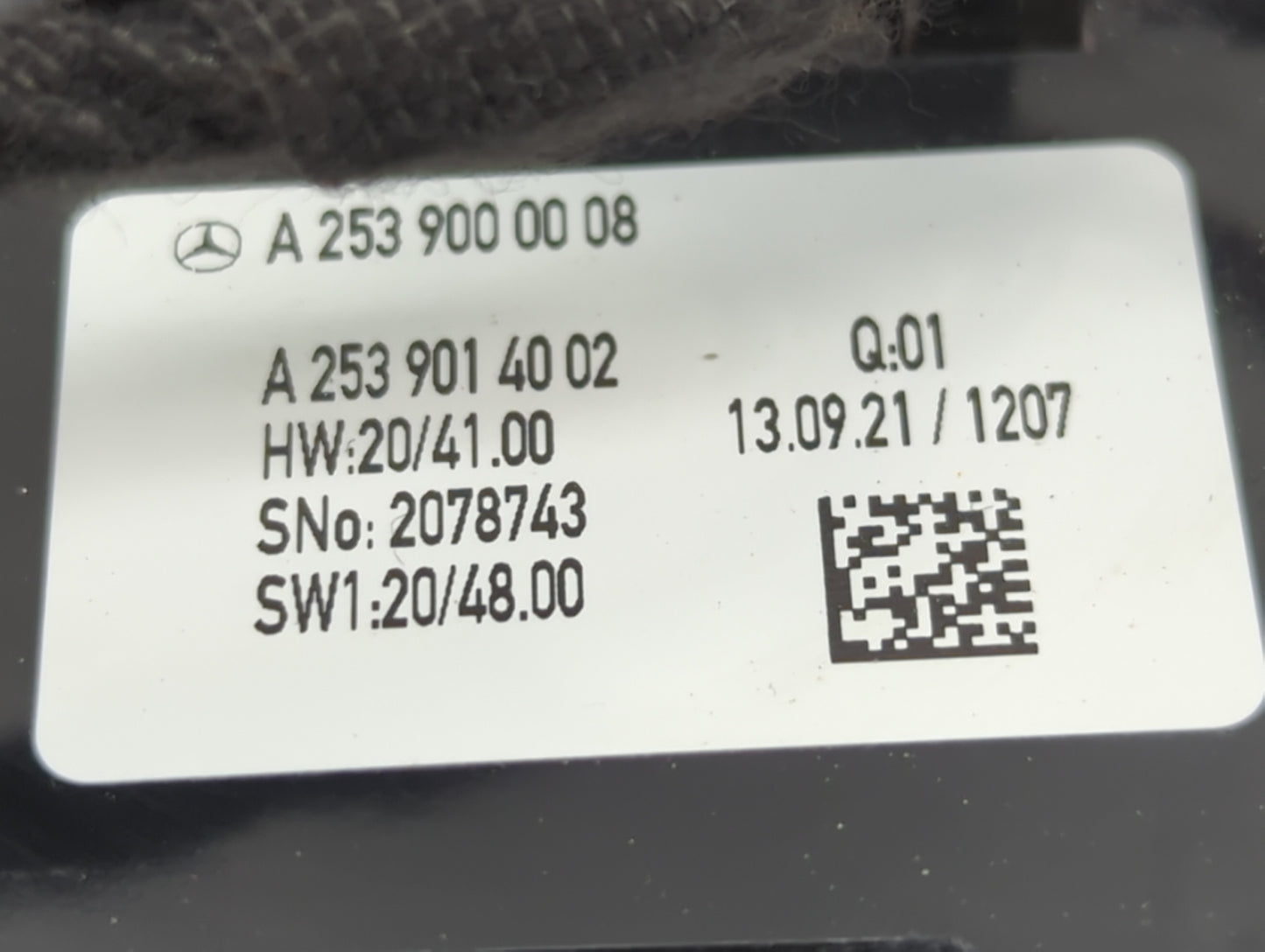 2025 Volkswagen Taos PCM Engine Control Computer ECU ECM PCU OEM P/N:A2539000008 A2539014002 Fits OEM Used Auto Parts - Oemu