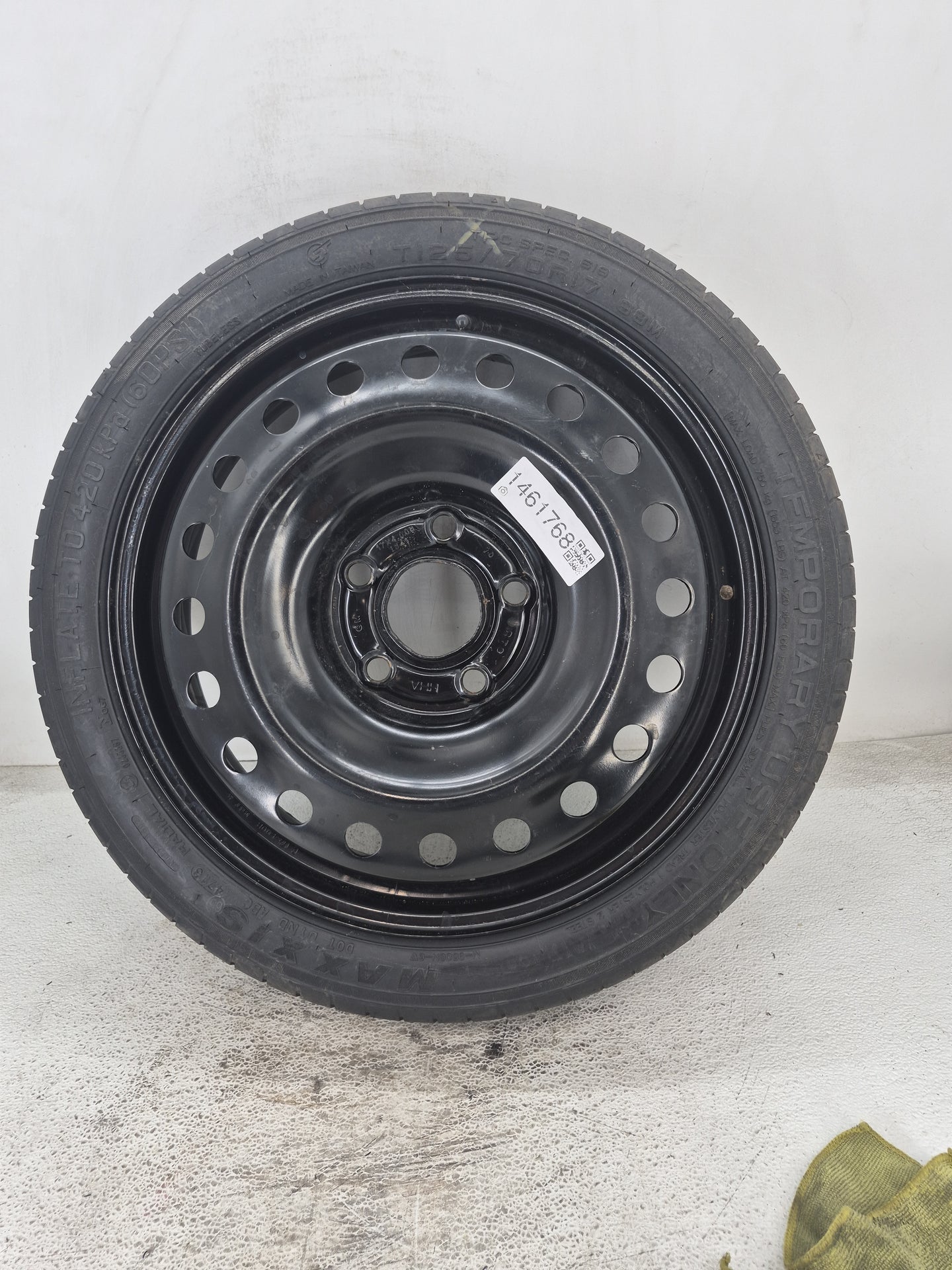 2018-2020 Chevrolet Equinox Spare Donut Tire Wheel Rim Oem 1461768 - Oemusedautoparts1.com
