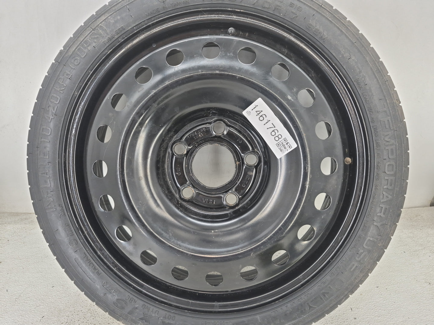 2018-2020 Chevrolet Equinox Spare Donut Tire Wheel Rim Oem 1461768 - Oemusedautoparts1.com