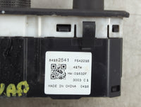 2026 Chevrolet Trailblazer Hazard Switch 84192541 - Oemusedautoparts1.com