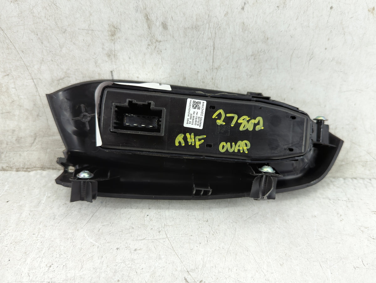 2026 Chevrolet Trailblazer Passenger Right Power Window Switch 42668003 - Oemusedautoparts1.com