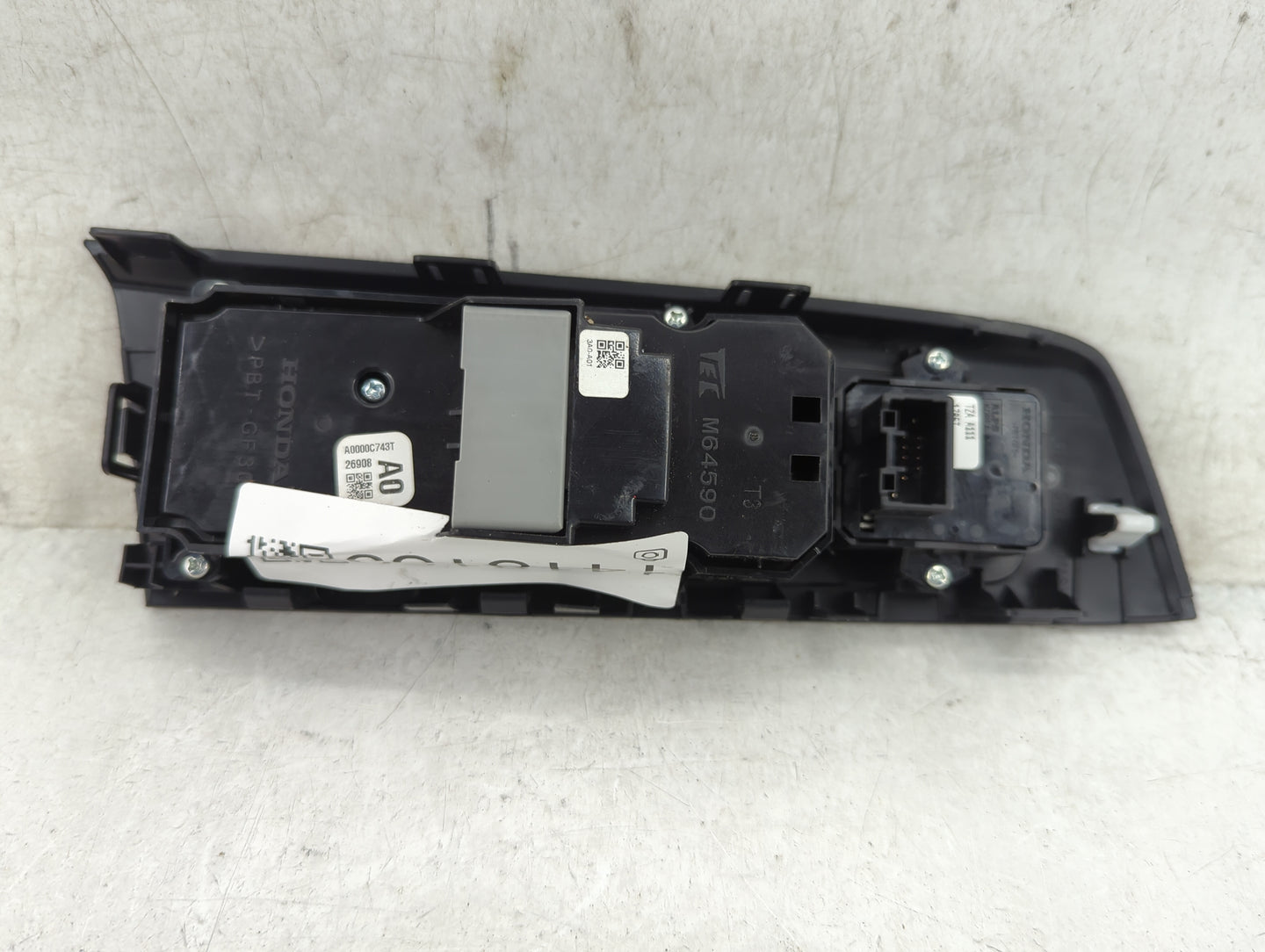 2026 Honda Cr-V Master Power Window Switch Replacement Driver Side Left P/N:M64590 Fits OEM Used Auto Parts - Oemusedautopar