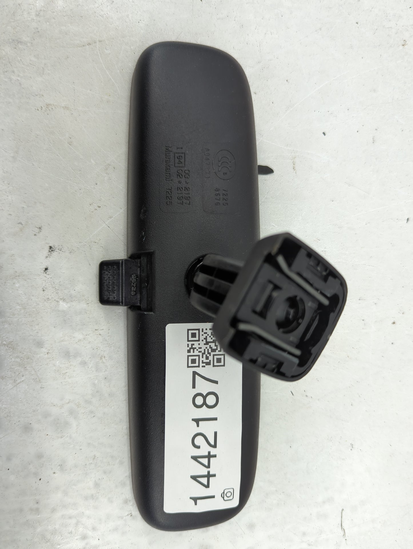 2026 Honda Hr-V Interior Rear View Mirror Replacement OEM P/N:7225 867G A047171 Fits OEM Used Auto Parts - Oemusedautoparts1