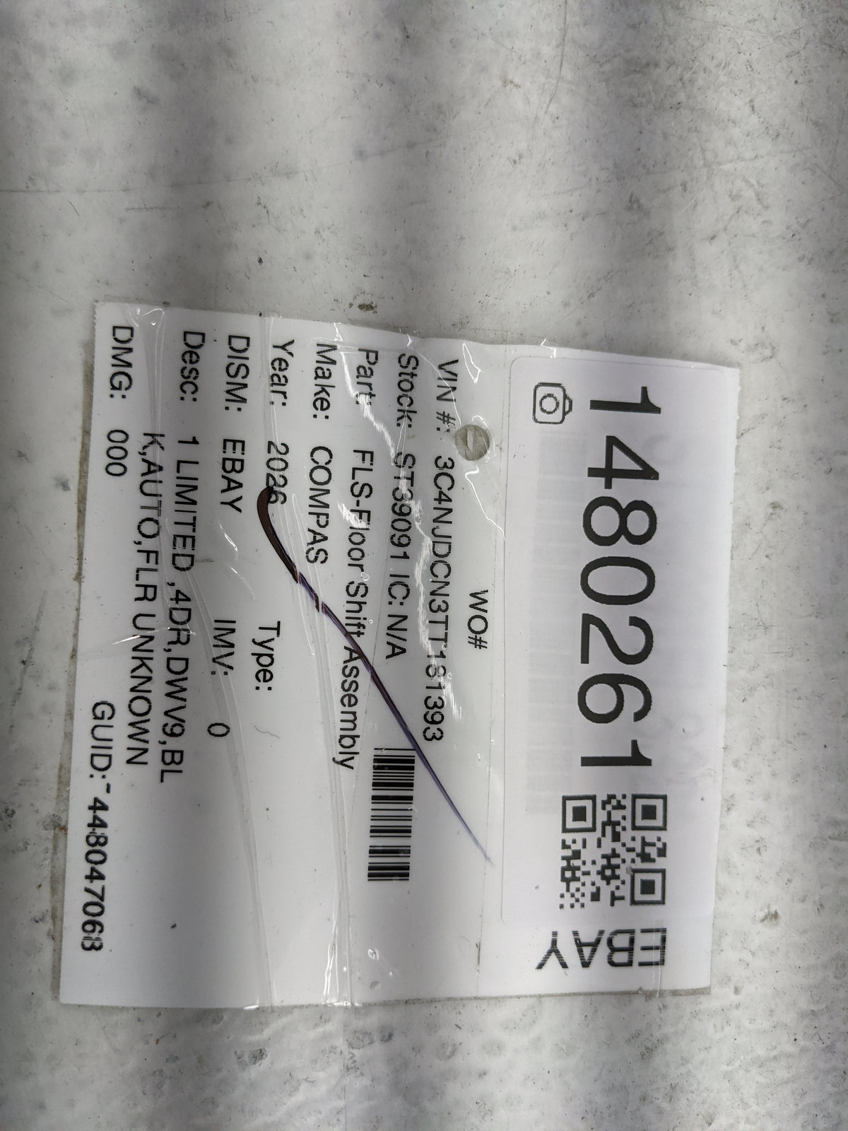 2026 Jeep Compass Floor Console Assembly Shifter - Oemusedautoparts1.com